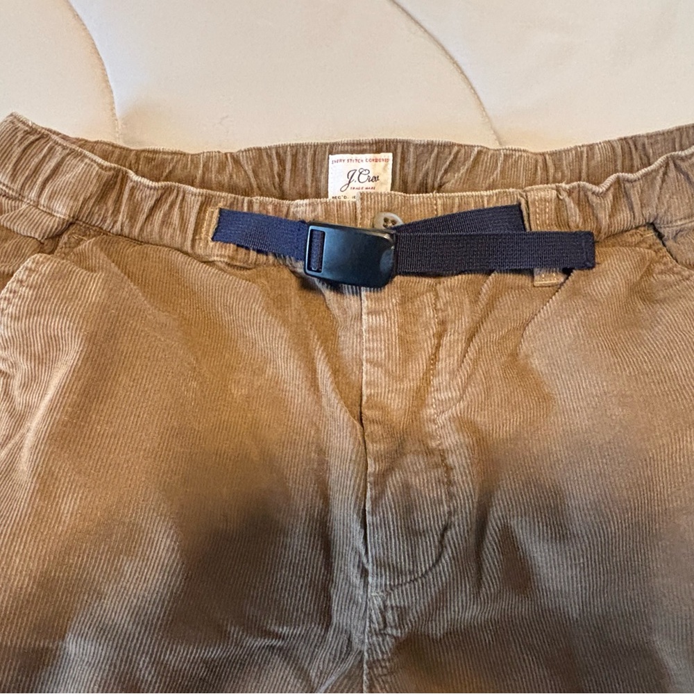 J. Crew Tan Corduroy Men's Pants, size Medium, no flaws